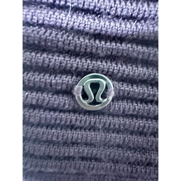 Lululemon Sit In Lotus Wrap II Cassis Merino Wool Cardigan EUC pockets 6 plum - Picture 7 of 8